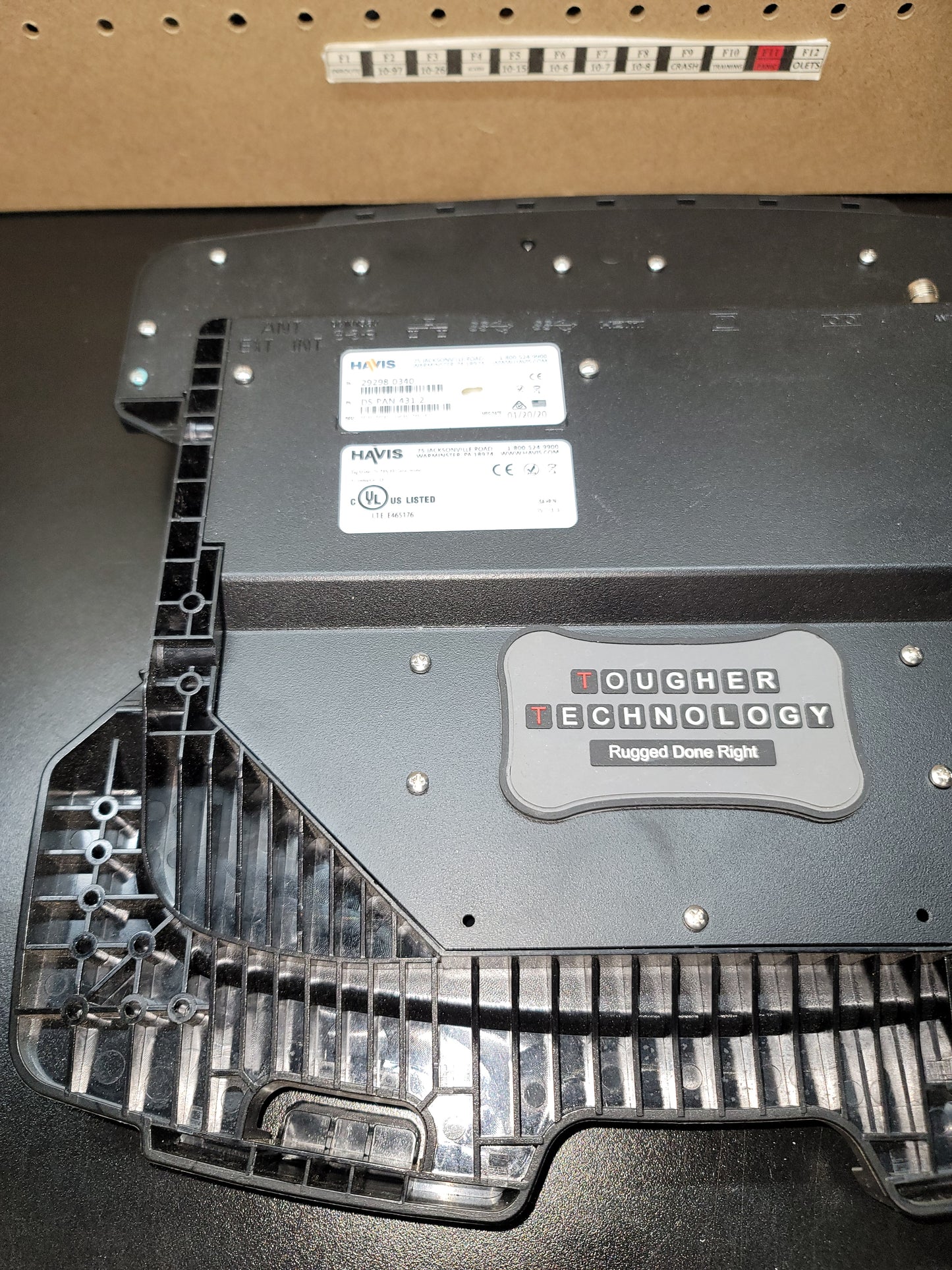 Havis DS-Pan-431-2 Docking Station For Panasonic Toughbook CF-54 & FZ-55 Laptop W Advanced Port Replication & Dual Pass