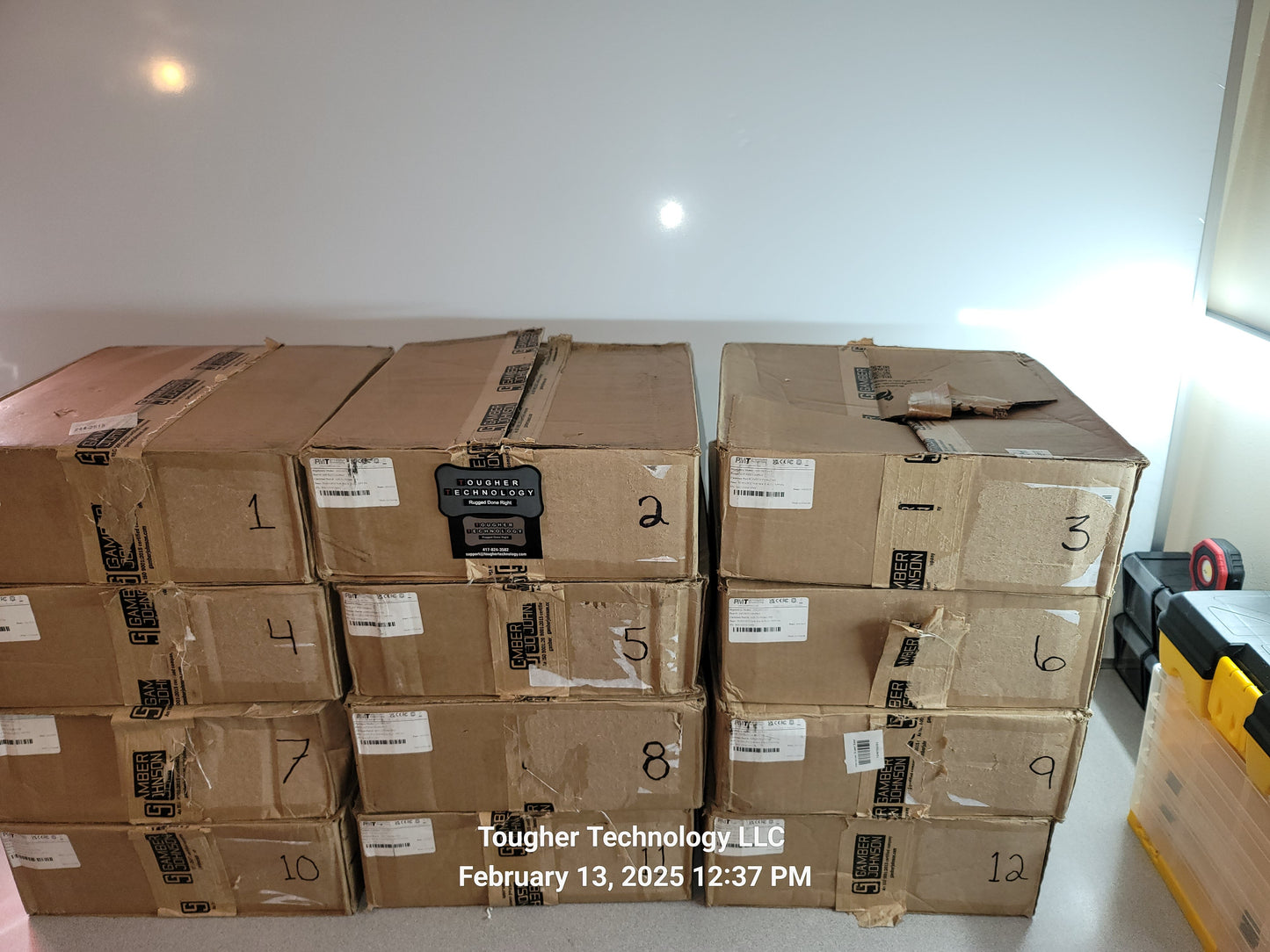 Wholesale Lot of 12 Gamber-Johnson 7300-0196-30 TrimLine Panasonic Toughbook 33 Tablet Docking Stations GJT-33-TVD0-LND