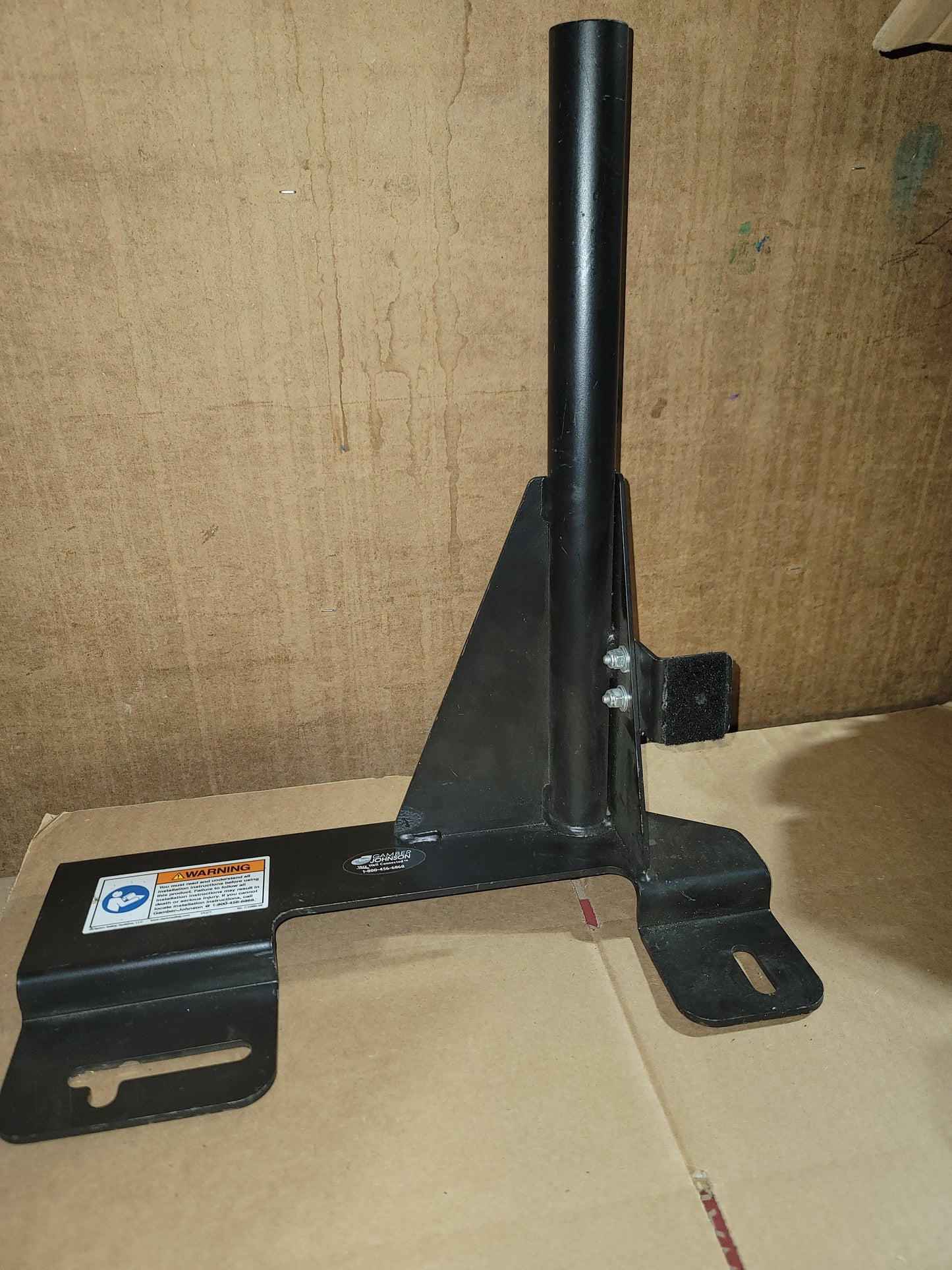 Gamber Johnson 7160-0248 Laptop Pedestal Mount Base 2010-2020 Chevrolet Express G Series / GMC Savanna Van Base