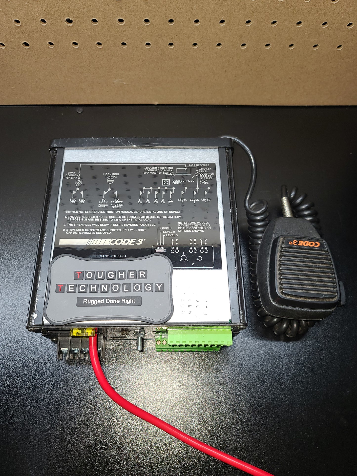 Code 3 MasterCom B 3892L6 Siren Controller