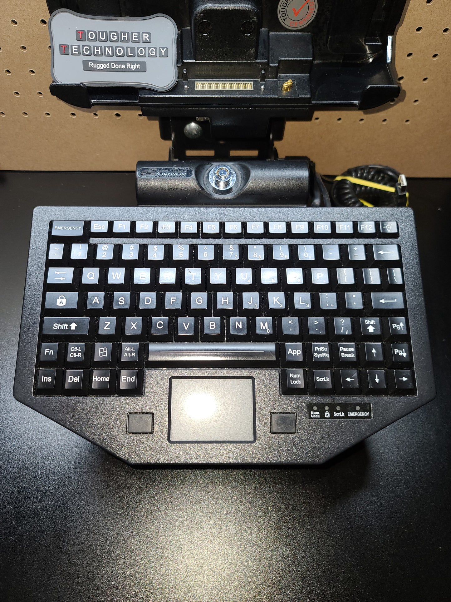 Gamber Johnson Panasonic Toughbook FZ G1 & G2 Complete Vehicle Mount TabCruzer Docking Station & iKey Keyboard