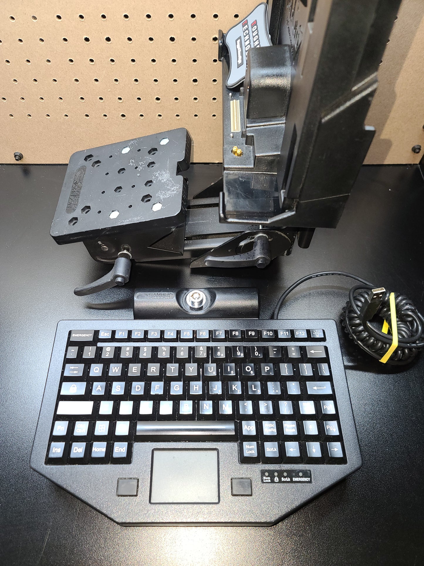 Gamber Johnson Panasonic Toughbook FZ G1 & G2 Complete Vehicle Mount TabCruzer Docking Station & iKey Keyboard