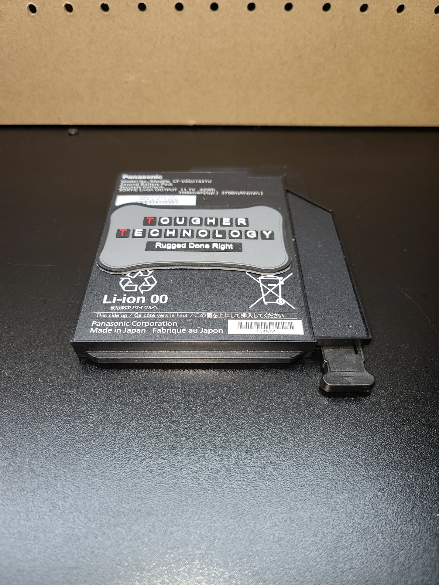 Panasonic CF-VZSU1431U Media Tray Second Battery for Toughbook CF-31