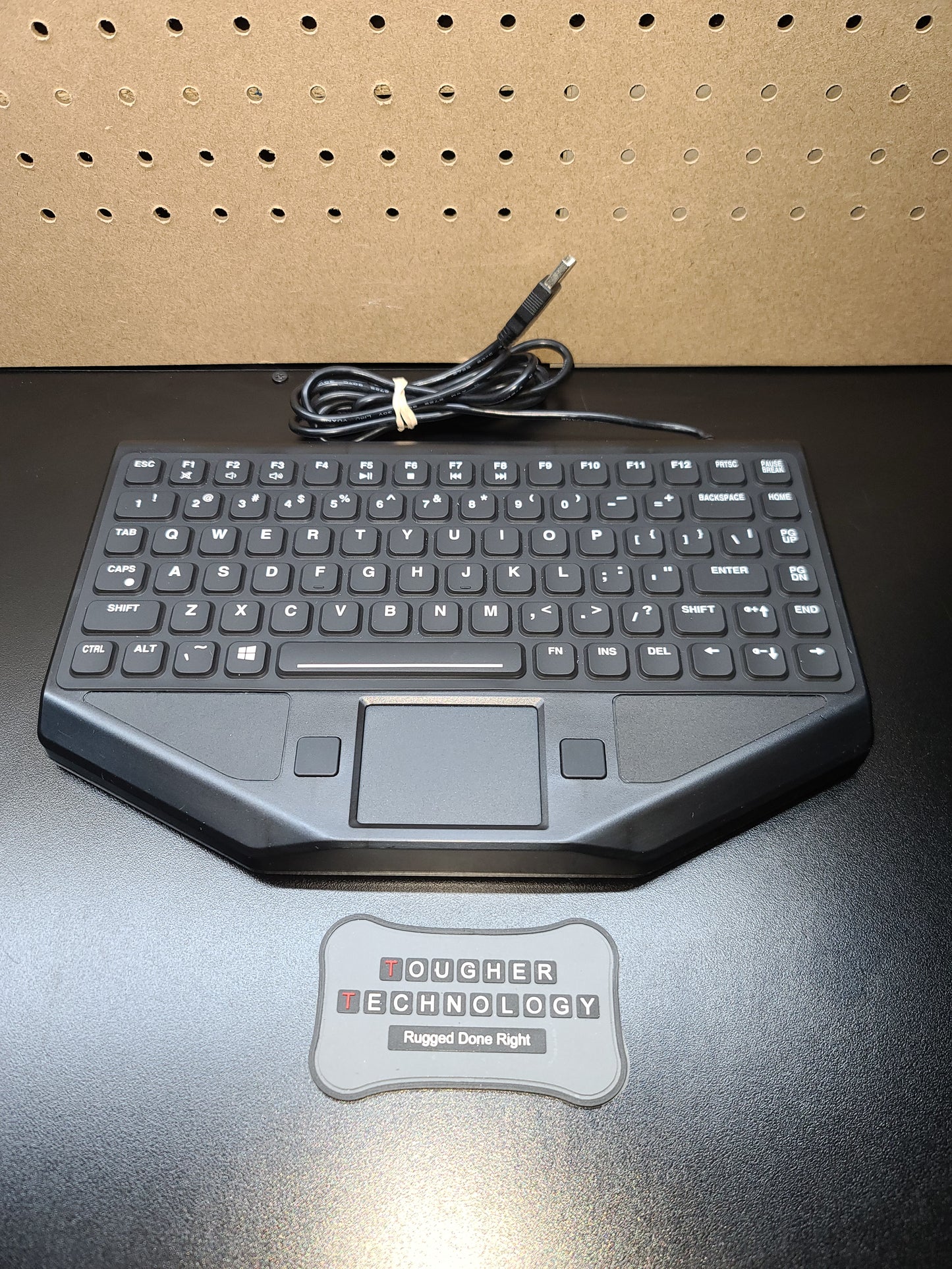 TG3 Electronics BLTXR: USB Rugged Rubber Backlit Keyboard