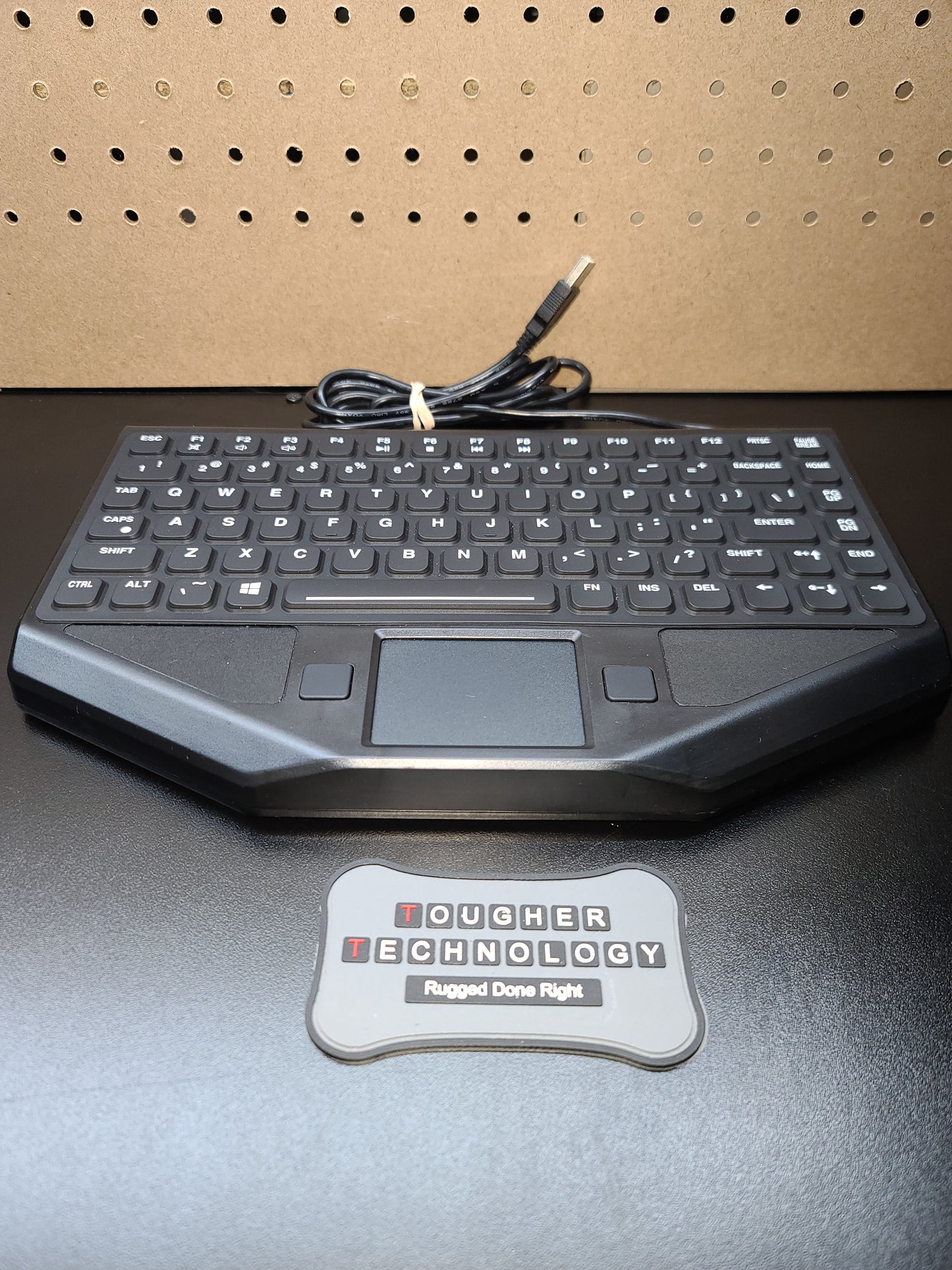 TG3 Electronics BLTXR: USB Rugged Rubber Backlit Keyboard