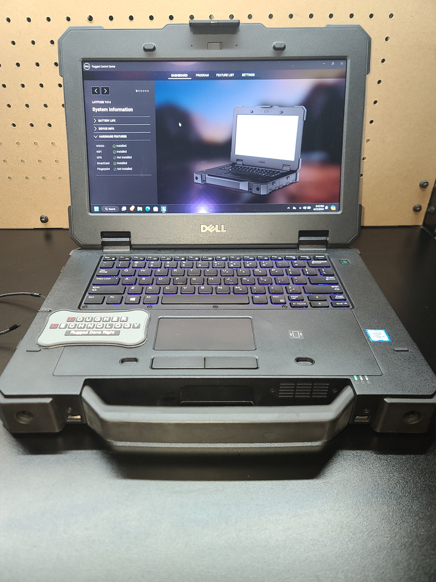 Dell Rugged Extreme 14 Latitude 7414 Laptop 16GB Memory 1TB SSD 4G LTE