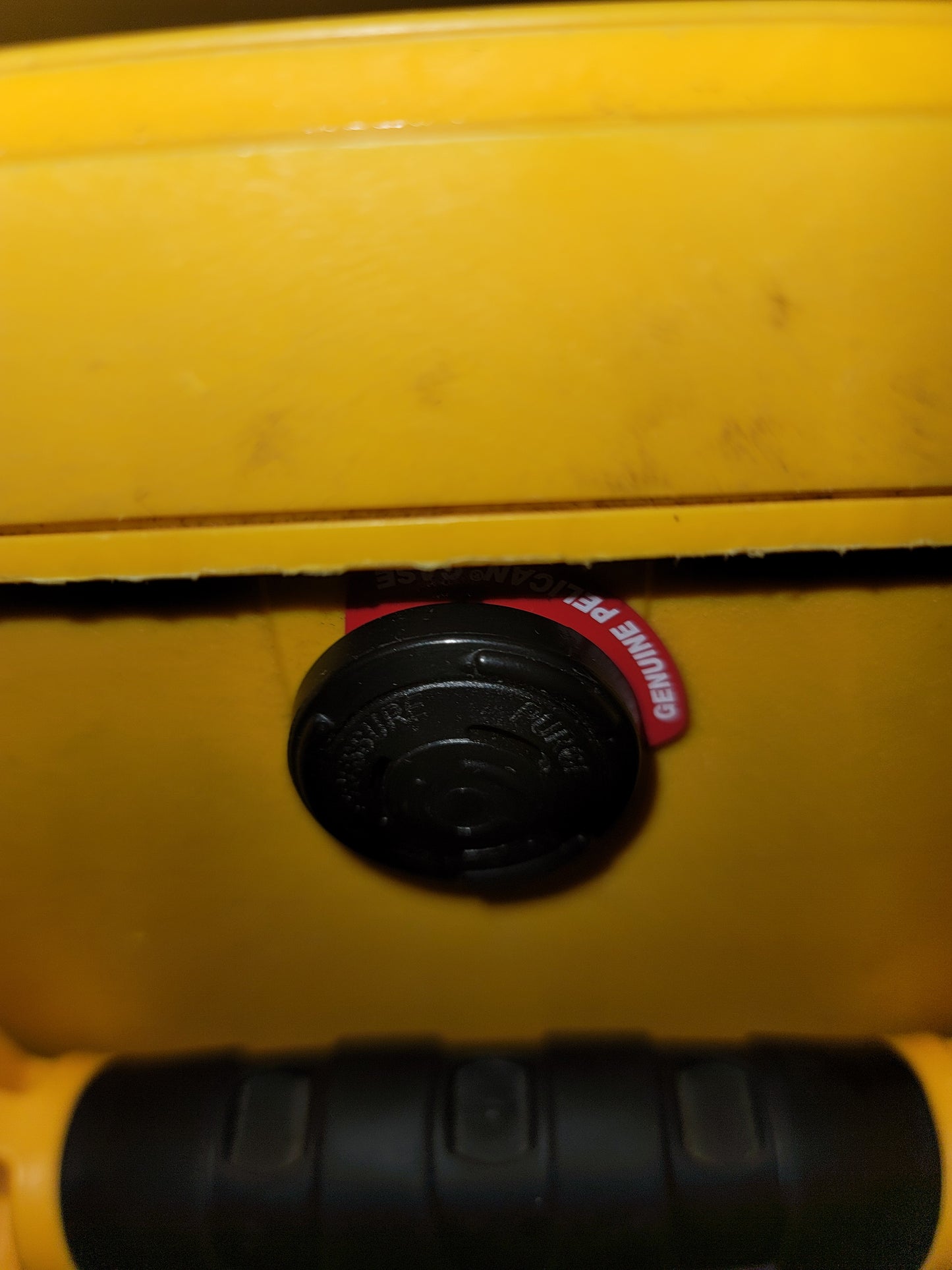 Pelican 1600 Protector Case Large Yellow with Some Foam Good Seals & Latches