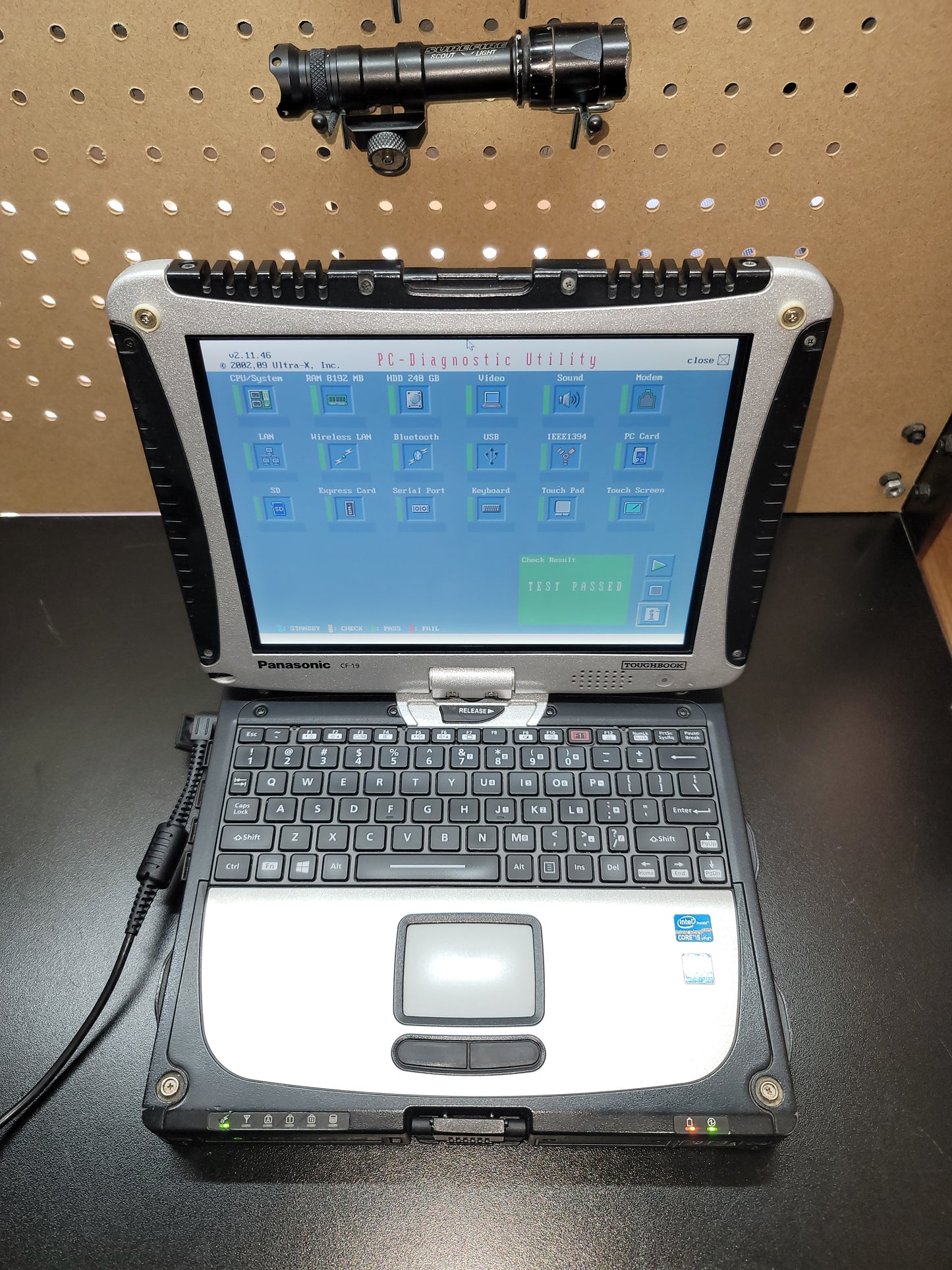 Panasonic Toughbook CF-19 MK7 CF-195MYAXLM Rugged Laptop