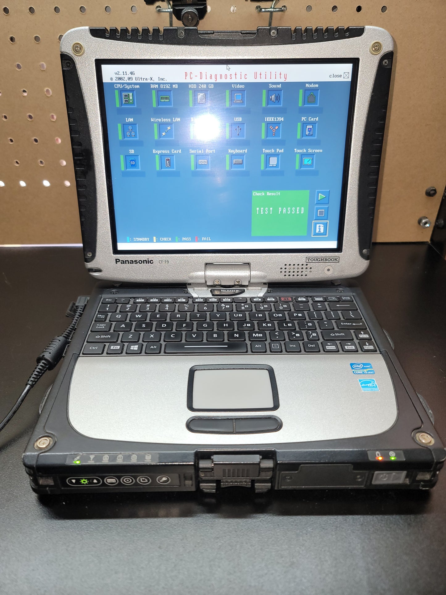 Panasonic Toughbook CF-19 MK7 CF-195MYAXLM Rugged Laptop